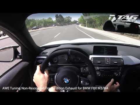 AWE Tuning Non-Resonated Track Edition Exhaust for BMW F8X M3/M4 | TAG Motorsports