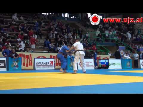 2013 Judo U18 Zagreb European Cup: Max Niederstetter (AUT) - Abdulla Adashev (BEL)