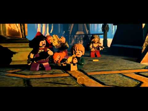 LEGO The Hobbit (PS4) co-op pt32 (final) - Blockiest Cliffhanger Ever!