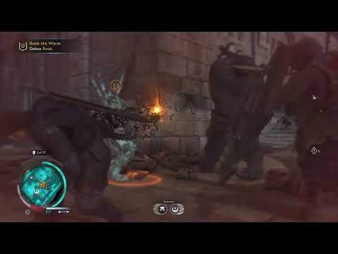 Shadow of War Gondorian Sergeant saves me