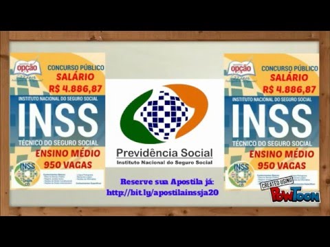 Concurso INSS 2015/2016. Pegue Sua Apostila Agora