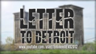 &quot;Letter to Detroit&quot; EMINEM