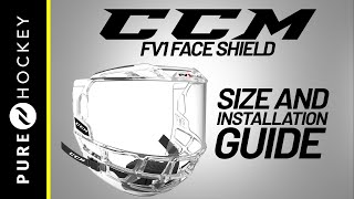 ccm fv1 full visor junior