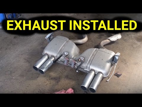 Dinan Muffler And Install on the E92 M3