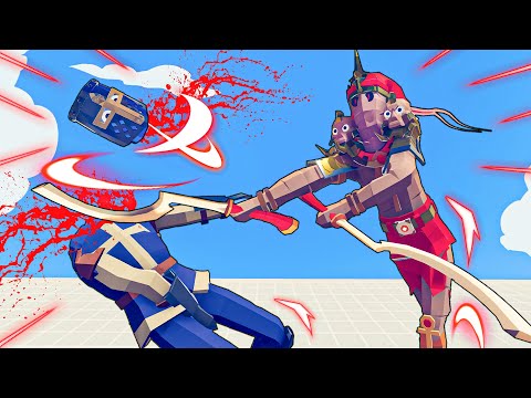 EGYPT SWORD MASTER vs EVERY UNIT | TABS - Totally Accurate Battle Simulator