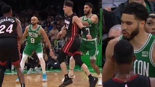 HEAT ON FIRE FROM 3! JAYSON TATUM IN SHOCK! AFTER HEAT FRANCHISE RECORD! FULL TAKEOVER HIGHLIGHTS!