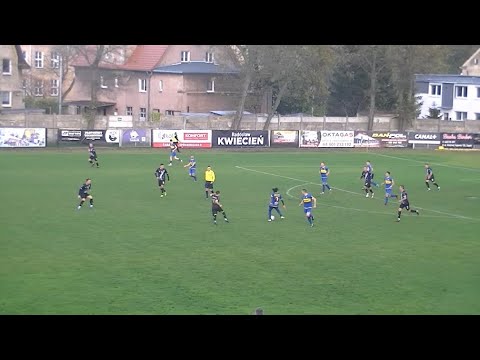 4 liga piłkarska: Czarni Żagań - Lubuszanin Drezdenko (05.11.2022)