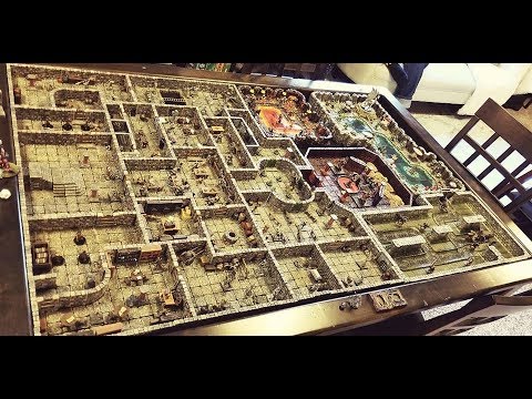 A Tour of My Dwarven Forge Dungeon!