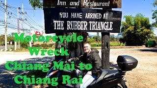 Chiang Rai Wrecked Motorbike