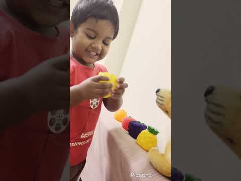 love to say when you ask fruit name #shorts #babyshorts #youtubeshorts #ashortoday #cutebaby #2year