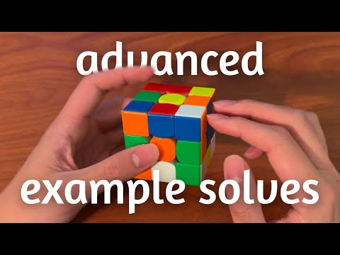 advanced 3x3 example solves