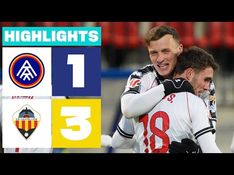 FC ANDORRA 1 - 3 CD CASTELLÓN | RESUMEN LALIGA HYPERMOTION