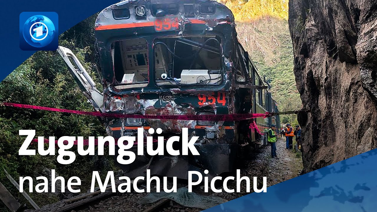 Toter und Verletzte bei Zugunglück nahe Machu Picchu in Peru