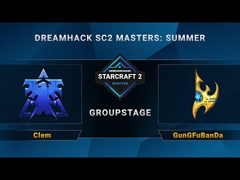 SC2 - Clem vs. GunGFuBanDa - DreamHack SC2 Masters Summer - Group A - EU