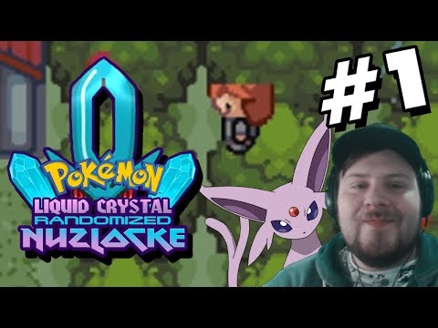 RANDOMIZING THIS IS A BITCH| Pokemon Liquid Crystal Randomized Nuzlocke W/ Elite Trainer Hugo #1