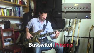 Video thumbnail for Basswitch IQ DI Sound Samples part 1 - bass preamp EQ A/B switch effect loop pedal multi tool by RuppertMusicTools