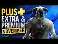 PlayStation Plus Extra & Premium - New Games November 2022
