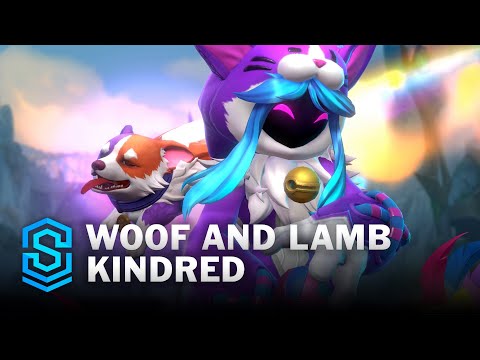 Woof and Lamb Kindred Wild Rift Skin Spotlight