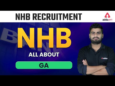NHB RECRUITMENT  | GA | NHB (All About NHB)