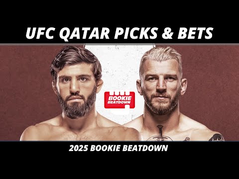 UFC Qatar Picks, Bets, Props | Tsarukyan vs Hooker Fight Previews, Predictions