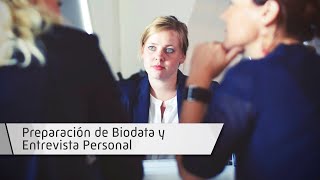 Preparación de Biodata y Entrevista Person Preparación de Biodata y Entrevista Person