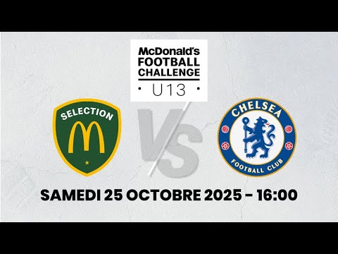 U13 SELECTION McDO – CHELSEA (samedi 16h00)