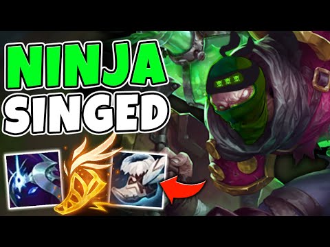 This NINJA Singed Build Can Outrun the Entire Enemy Team! (FREE PROXY) - League of Legends