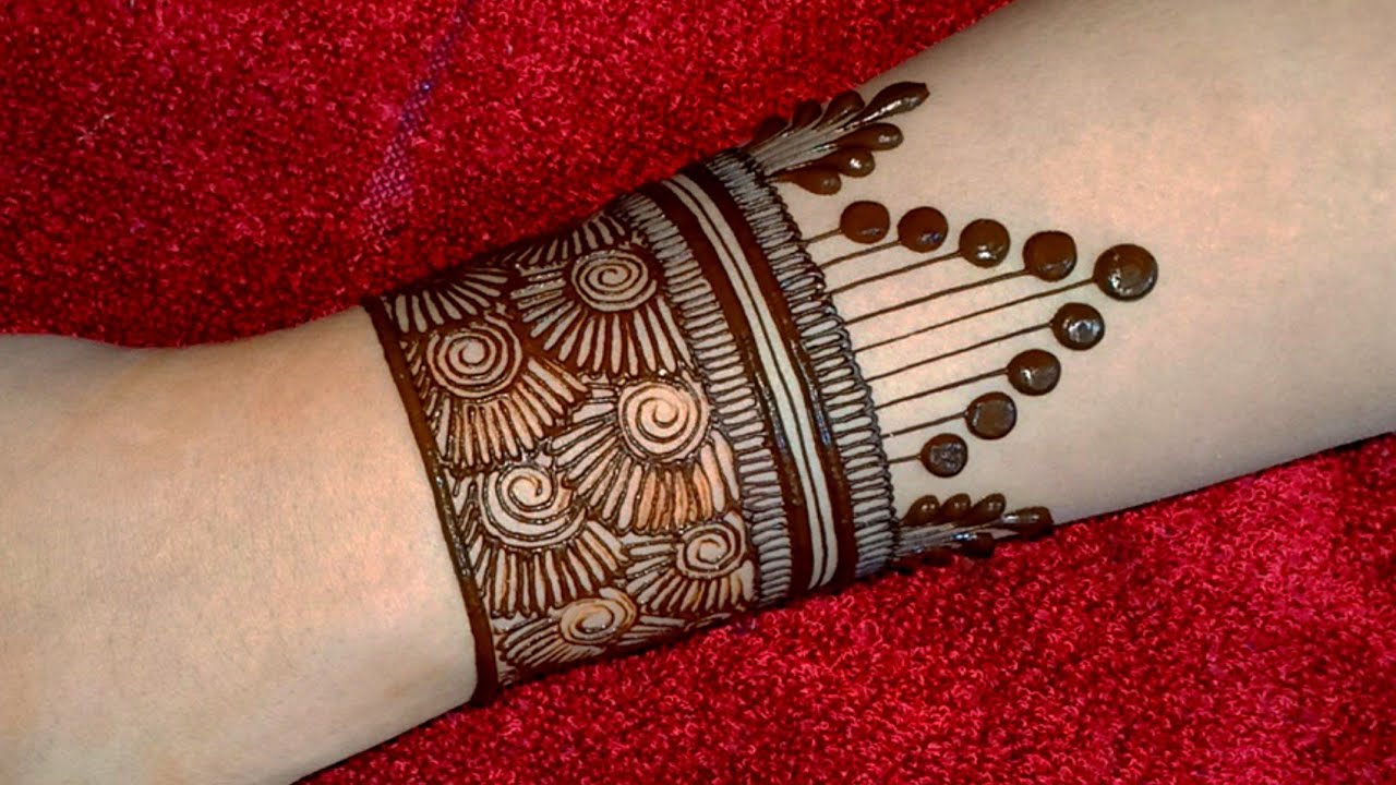 Wrist HENNA Tattoo Mehendi Designs #shorts