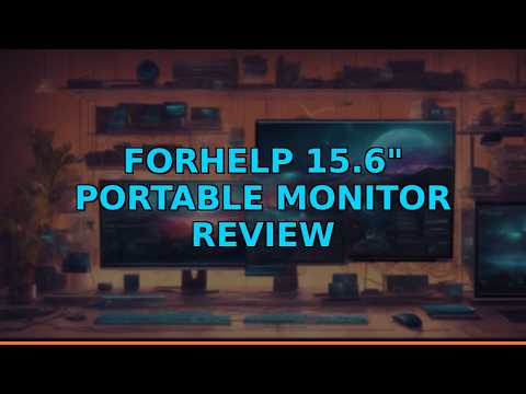 ForHelp 15.6" Portable Monitor Review