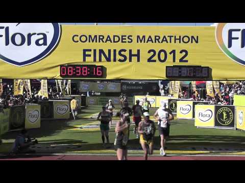 2012 Inspirational Comrades Finish - Jodie