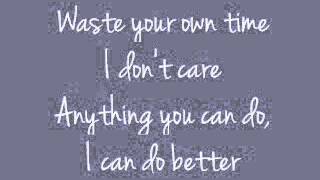 Misfit by Amy Studt lyric video