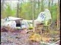 Немецкий самолёт ВОВ в лесу 