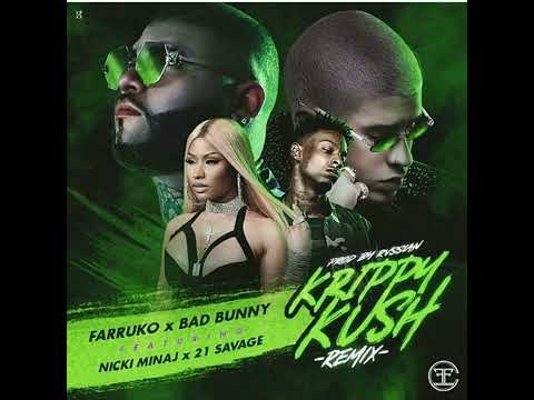 Farruko, Nicki Minaj & Bad Bunny - Krippy Kush [Remix] (feat. 21 Savage & Rvssian) (Audio)