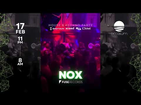 Occasum presents NOX (Fuse Records) | DAVE OAK | DRK | FABBRI | UNDERNOIZ3 | J.MARQZ - Armazém 18