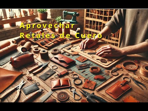 SDS | DIY | Cómo Aprovechar Retales de Cuero: Ideas Creativas y Fáciles