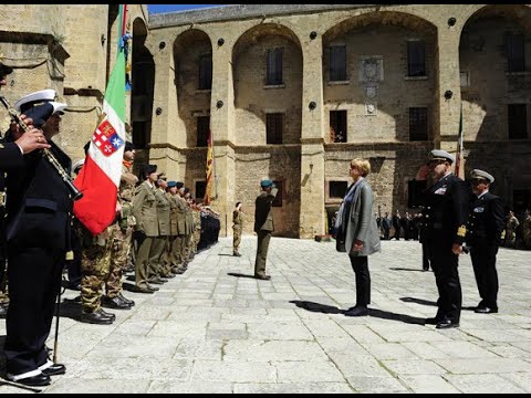 Inno del Battaglione San Marco cantato dai componenti della Brigata - Brindisi (BR) 21.05.2014