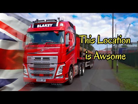 This Truck Spotting Location Is Truly Awesome!