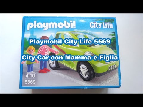 Playmobil 5569 City car con mamma e figlia (City Life)