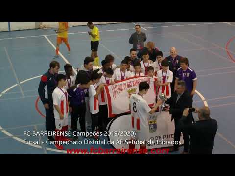 Futsal - Barreirense Campeão Distrital de Iniciados 2019/2020