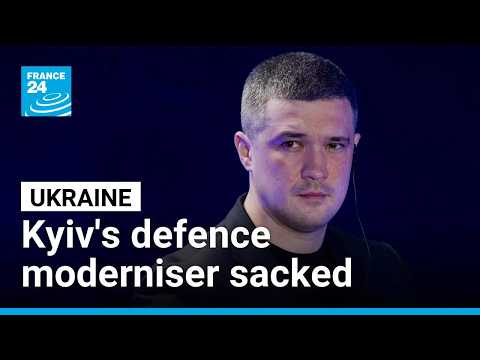 Ukrainians protest the dismissal of Kyiv's 'most successful defence minister'