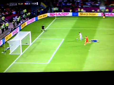 Russia 2-1 Czech Republic - Václav Pilař Euro 2012 Poland & Ukraine