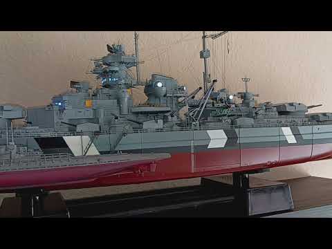 Hachette Bismarck Metall 1:200 Funktionstest.
