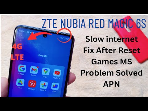 ZTE nubia Red Magic 6s Games MS Ping Issue Fix Slow Internet Problem Solved