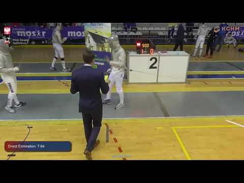 Sosnowiec 2021 JMS - L64 - Pugliese ITA v Guyonnaud FRA