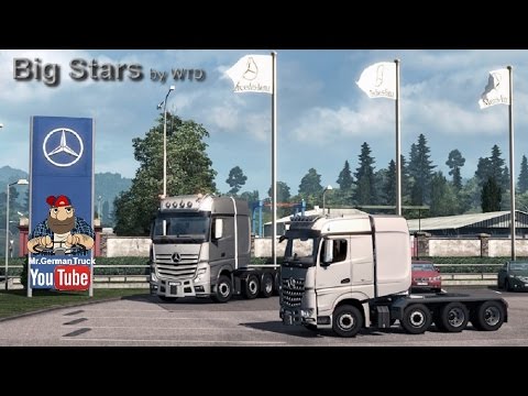 [ETS2 v1.27] Mercedes Big Stars - Actros/Arocs SLT v1.4 + ALL DLC´s ready