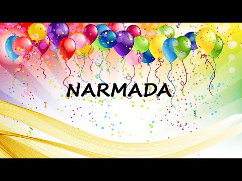 Happy Birthday to Narmada - Birthday Wish From Birthday Bash