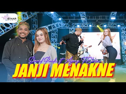 AJENG FEBRIA FT DAVID PAIDI - JANJI MENAKNE (Official Live Binar Music)