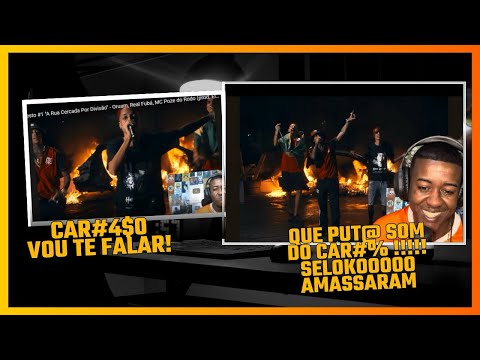 Jhony REACT - MANIFESTO #1 “THE STREET SURROUNDED BY DIVISION” - Oruam, Real Fubá & Mc Poze do Rodo