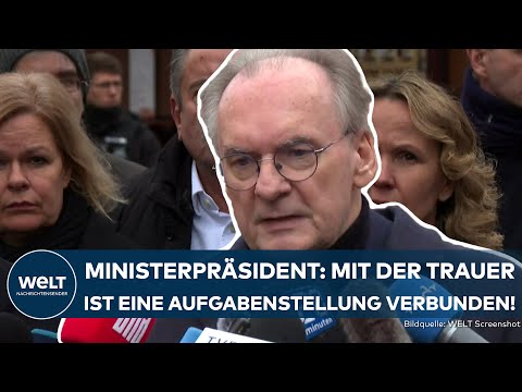 Video Thumbnail: MAGDEBURG NACH ANSCHLAG: In Trauer! Statement von Ministerpräsident Reiner Haseloff