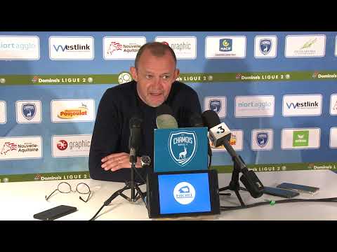 J34 : Chamois Niortais FC - Gazelec Ajaccio, conférence de presse